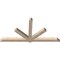 Ekena Millwork Kennewick Smooth Timber Gable Bracket, Douglas Fir, 108"W x 54"H x 5 1/2"D x 5 1/2"F, 12/12 Pitch GBW108X54X0606KEN00SDF - alternate 2